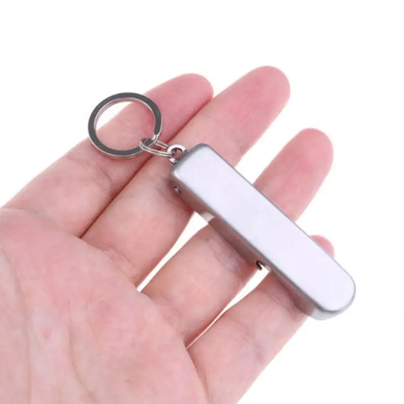 

2 in 1 Outdoor Pocket Tool Handle Bottle Opener Toe Nail Clippers Cutter Key Chain Nail File Key Ring Travel Bag Tools