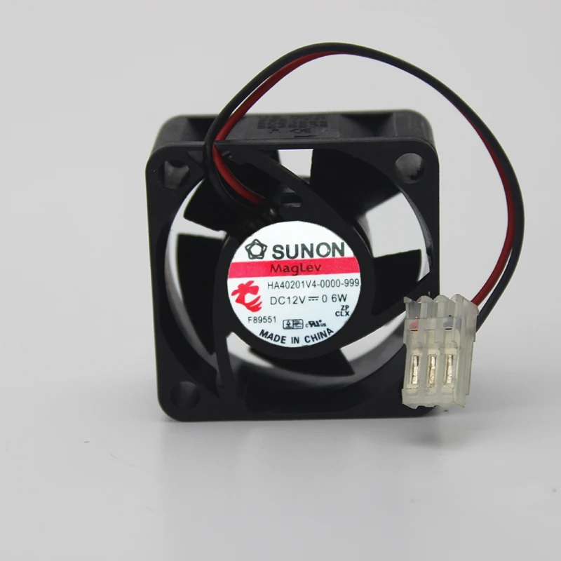 SUNON HA40201V4-0000-999 4020 4cm DC 12V 0.6W 40*40*20mm 2-line Cooling Fan