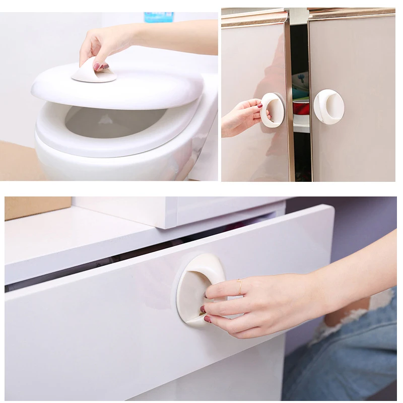 Toilet Seat Cover sticking Lifter Handle Avoid Touching Hygienic Clean