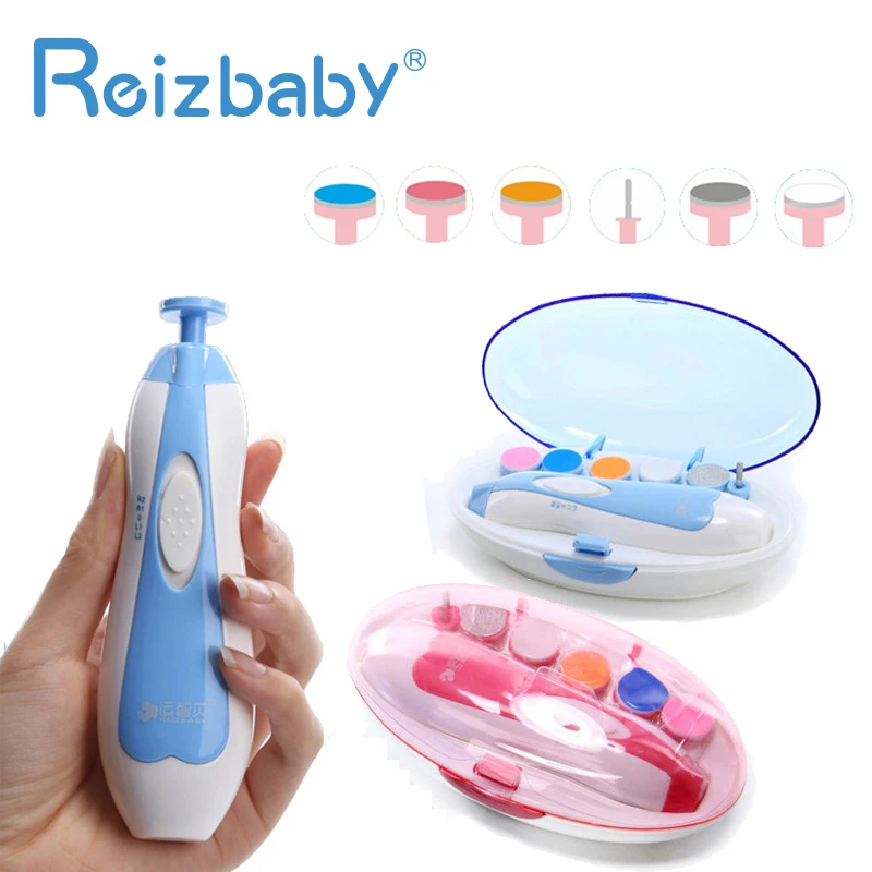 REIZBABY Baby Nail Care Set High Quality Electric Nail Trimmer Clipper
