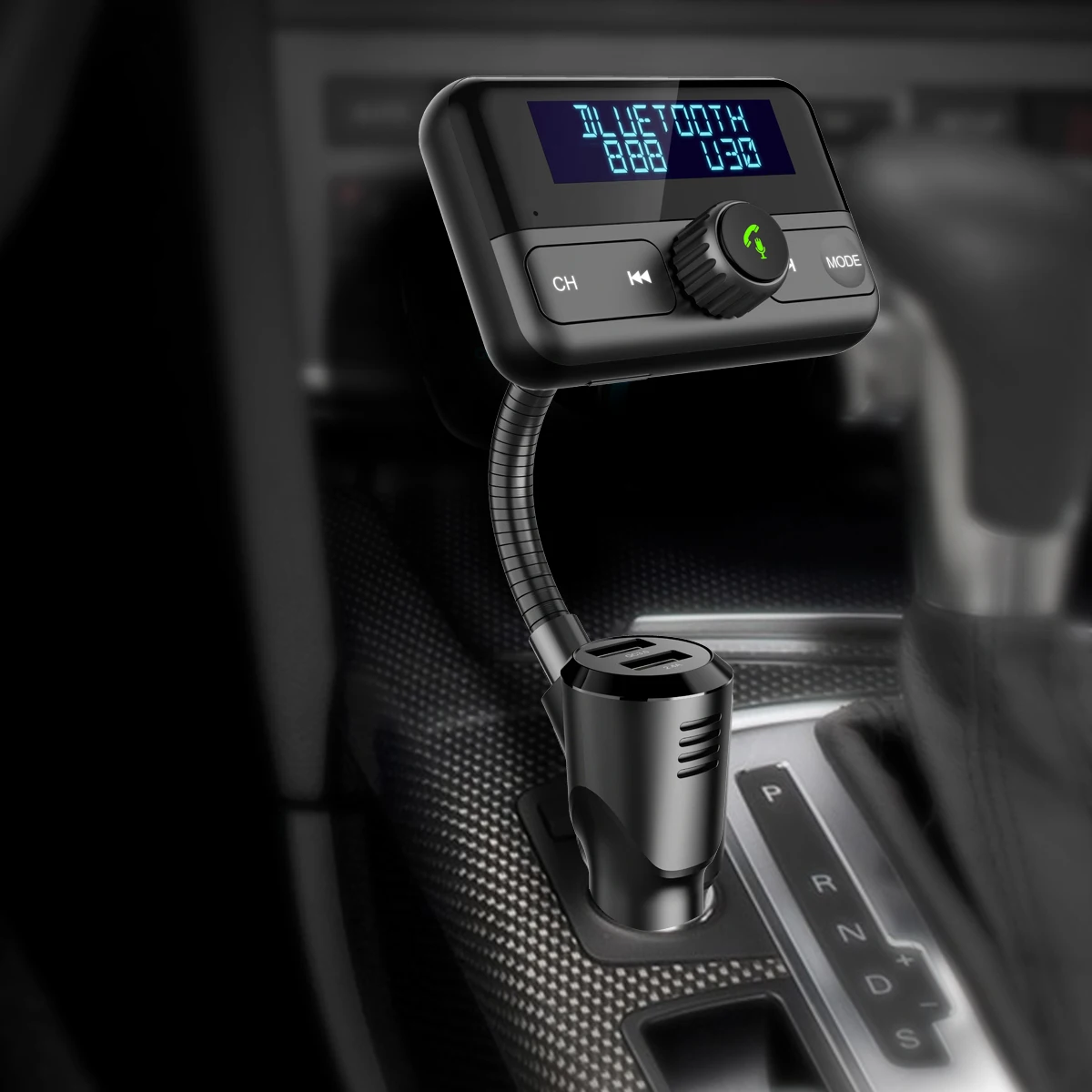 BT75S Bluetooth FM передатчик Да/Нет голосового управления по громкой связи