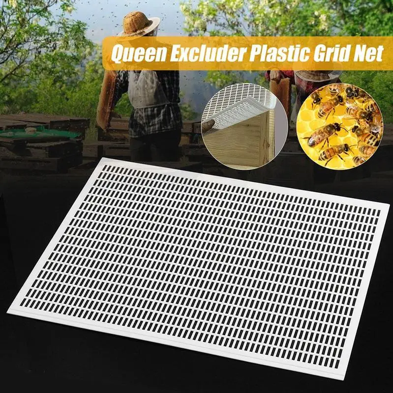 

Beekeeping Beekeeper Bee Queen Excluder Trapping Grid Net Tool Kit Plastic Separated King Board Royal Board
