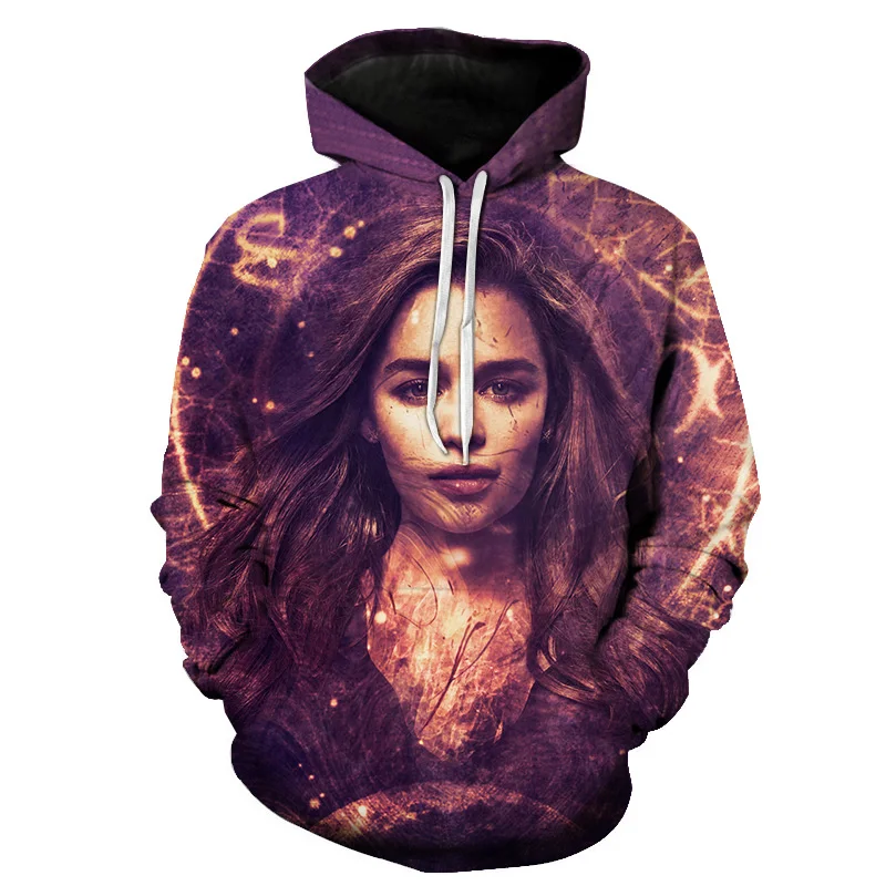 New Movie Game of thrones Hoodie Men Women All characters Cosplay 3d Sweatshirts Hoodies Casual Men Streetwear Pullover 6XL