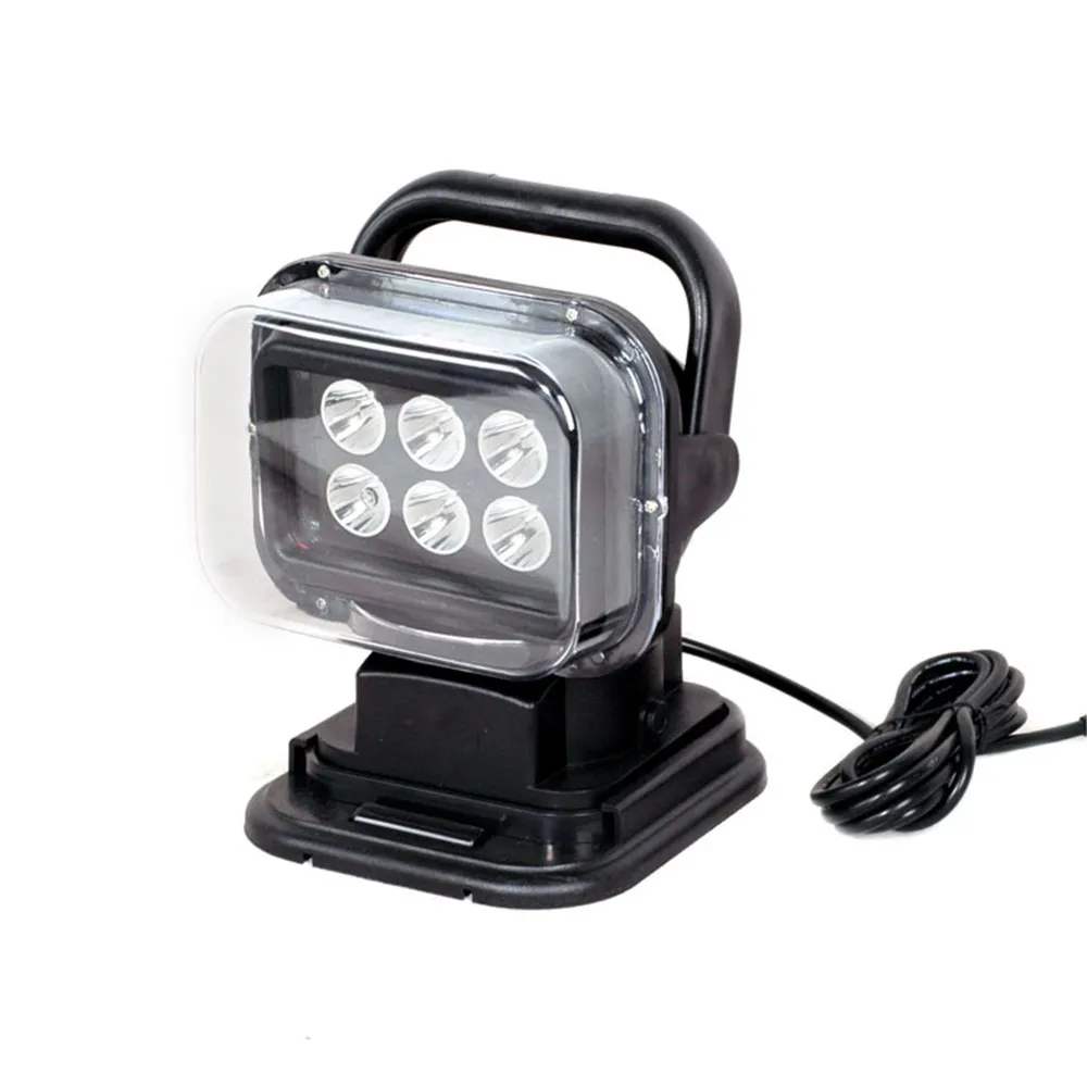 Marloo IP67 10-30 в светодиодный поисковый светильник с дистанционным управлением 7 дюймов 30 Вт точечный светодиодный светильник для работы грузовик SUV лодка морской светильник с дистанционным управлением