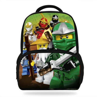 14 дюймов популярный детский мультяшный Ninjago рюкзак для девочек школьная сумка для мальчиков кунг-фу сумка для детей книжные сумки для подростков