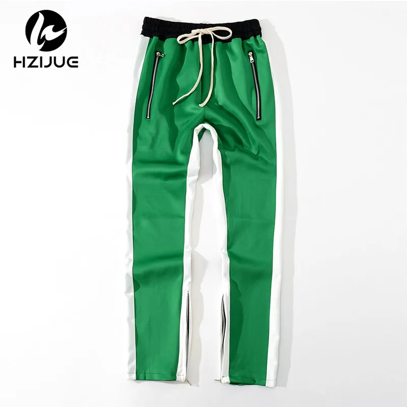zipper jogger pants