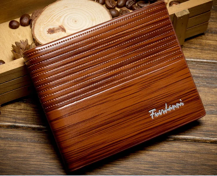 

Men Wallet Leather Vintage Purses High Quality Money Bag Credit Card holders New Dollar Bill Wallet wholesale price ! wholesale