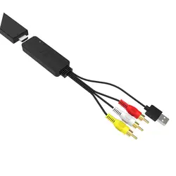 HDMI к 3 x RCA переходник удлинитель Мощность кабель для проектор HDTV ТВ коробка PS3 черный