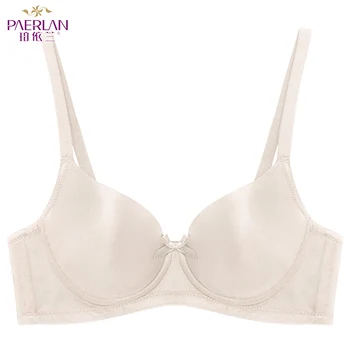 

PAERLAN bra big size push up charming striped underwear women sexy underwear solid color closed bra sexy