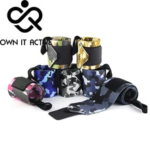 1 пара Камо нейлоновый манжет эластичность Тяжелая атлетика тренажерный зал напульсник обертывание теннис спорт рок альпинистский браслет