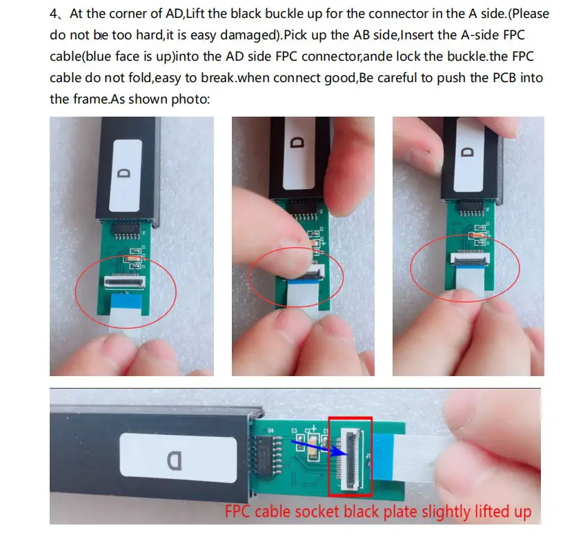 para lcd & monitor, usb power, quadro de alumínio