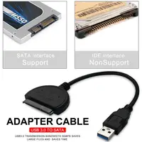 כונן קשיח כבל מתאם USB 3.0 SATA 3 כבל הכונן הקשיח כבל מתאם 2.5 אינץ 3.5 אינץ 