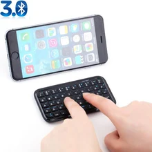 Black Ultra Slim Mini Wireless Bluetooth Keyboard For Iphone 4 / PS3 / PCPDA/ Ipad/Samsung Android/Smart Phone/PC Free Shipping