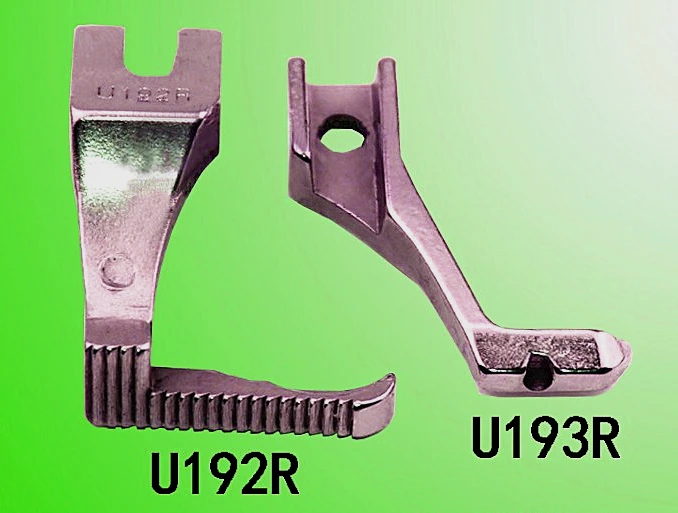 cheap Simultaneous car anti unilateral presser reverse car cushion Ottomans edging sewing machine parts with U192R 193R FOOT