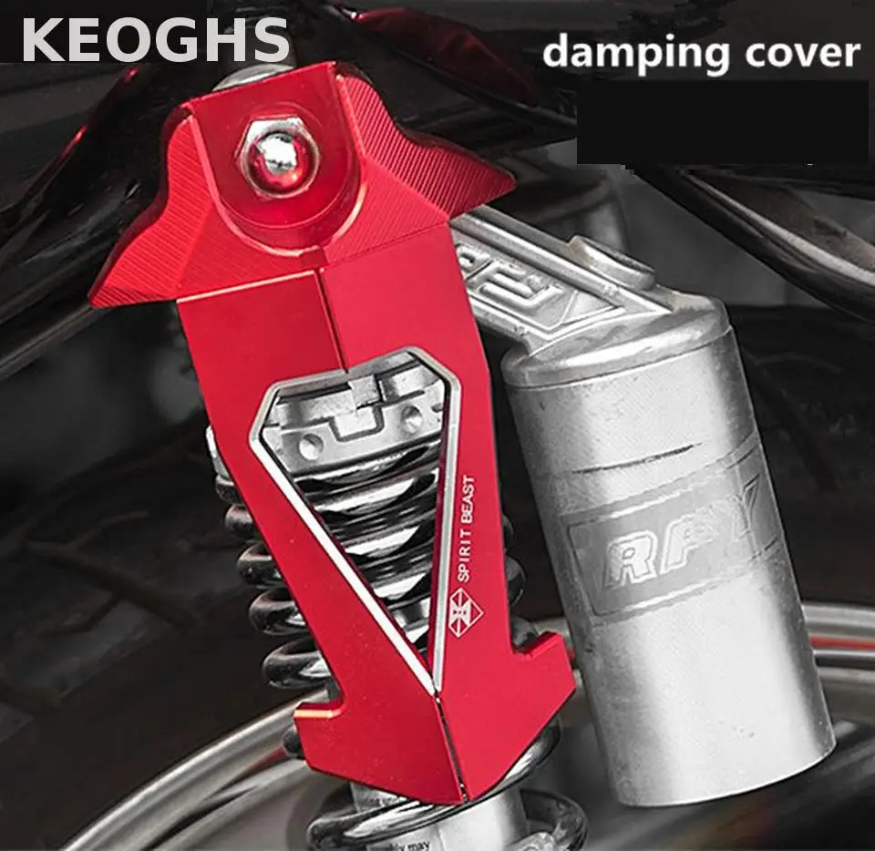 Buy KEOGHS Rear Shock Absorber Cover Protection Cnc Aluminum For Motorcycle