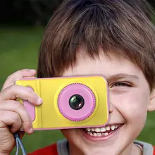 2,0 дюймов ips HD экран детская камера игрушки мини милые дети анти-встряхивание цифровая камера Макс расширение памяти 32 Гб для ребенка подарок