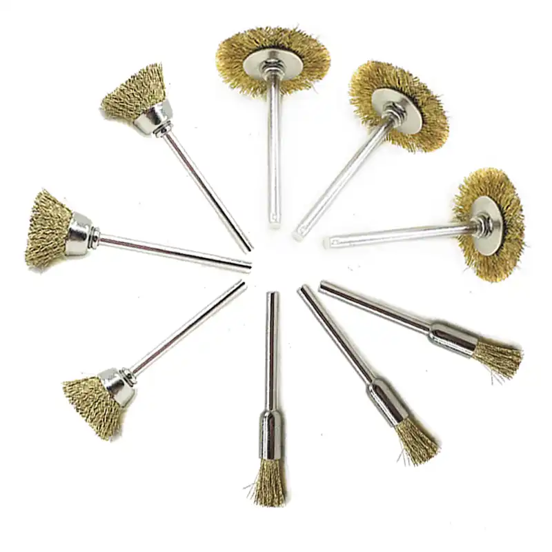 Metal Wire Wheel Brushes Grinder Rotary Electric Tool For Engraver Bowl//Flat//Pen