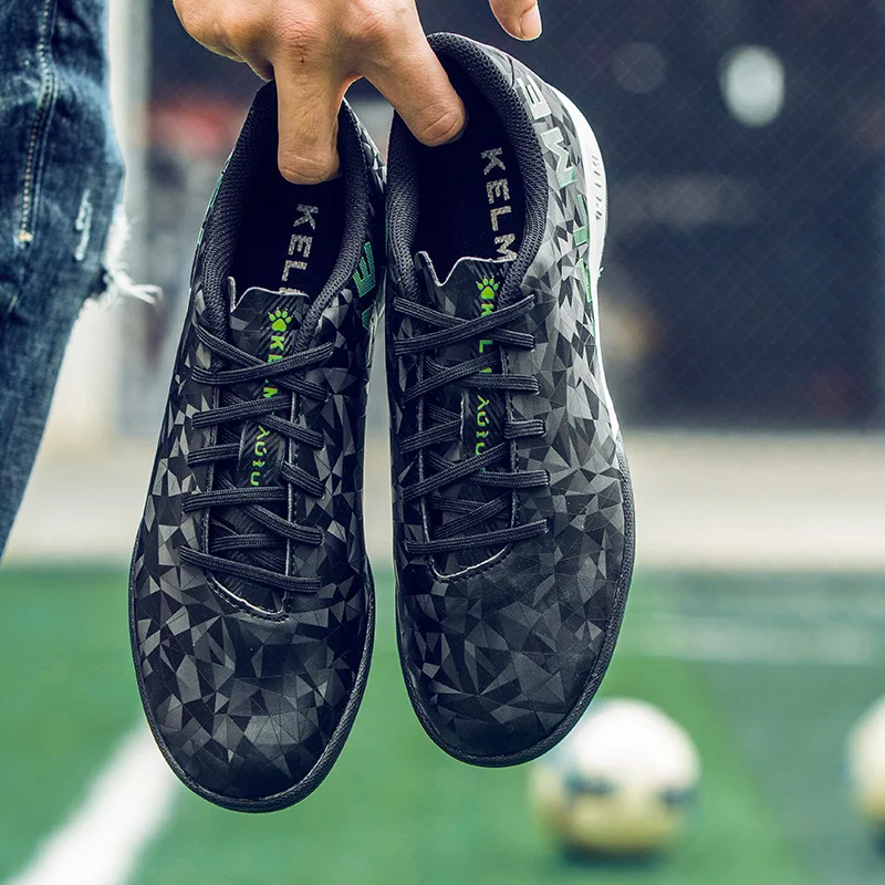 KELME Профессиональная футбольная обувь мужские спортивные футбольные бутсы TF подошва кроссовки chuteira futebol футбольные бутсы 6981302