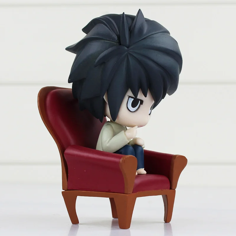 Аниме DEATH NOTE ПВХ фигурка игрушки Nendoroid 17# L Lawliet 10 см Версия Модель Куклы для детей