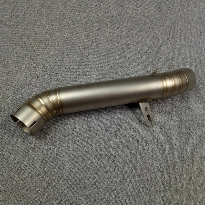 Motorcycle Exhaust Contact Middle Mid Link Pipe Connector For Aprilia RSV4 FACTORY APRC 2012 2013 2014 2015 100% Brand New (5)
