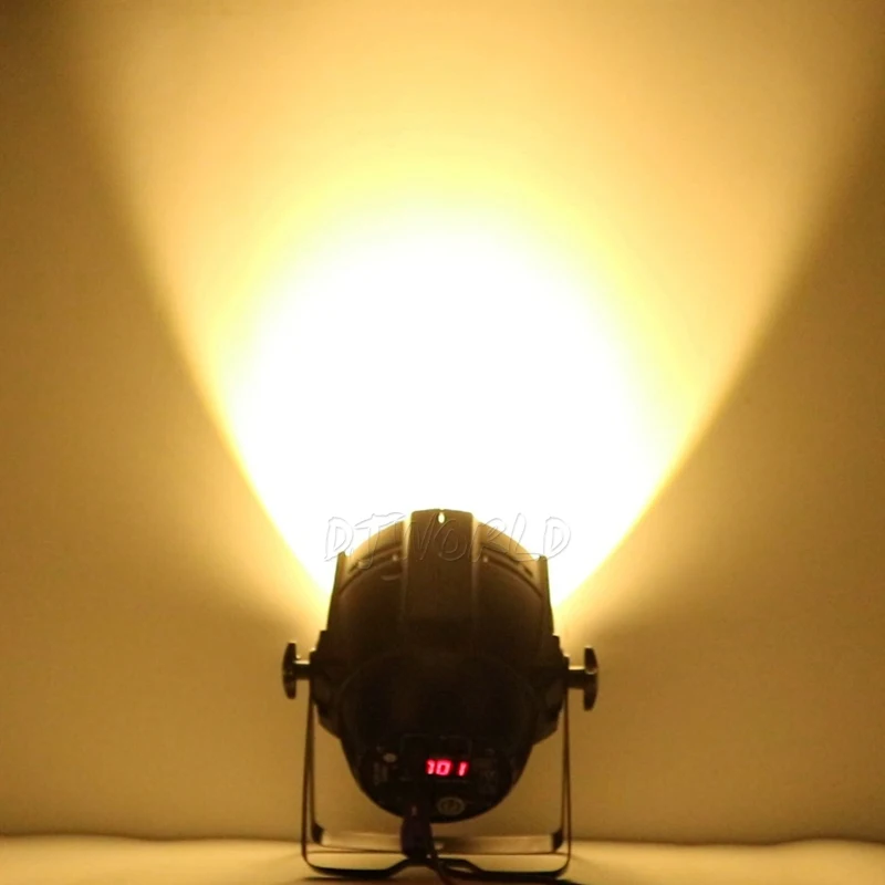  DJworld LED 200W COB LED Par Aluminum Alloy With Barn Doors 6in1 RGBWA UV Lighting Lamp DMX For Sta - 4000060878932