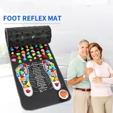 Reflexology Stone Foot Acupressure Massage Mat Pain Relief Feet Walk Massager Walk Stone Foot Massage Mat Pad Foot Spa Massager Reflexology Stone Foot Acupressure Massage Mat Pain Relief Feet Walk Massager Walk Stone Foot Massage Mat Pad Foot Spa Massager