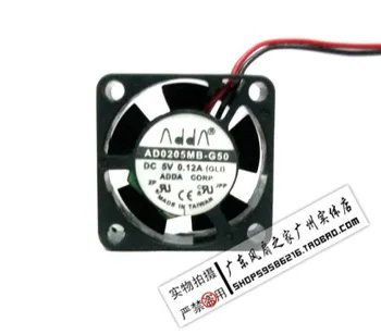 

For Adda 2510 cooling fan 2.5cm 5v 0.12a ball bearing big ad0205lb-g50