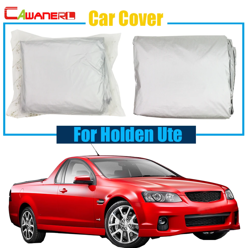 

Cawanerl Car Cover Anti UV Vehicle Outdoor Sun Rain Snow Resistant Protector Cover Sun Shade Dustproof For Holden Ute