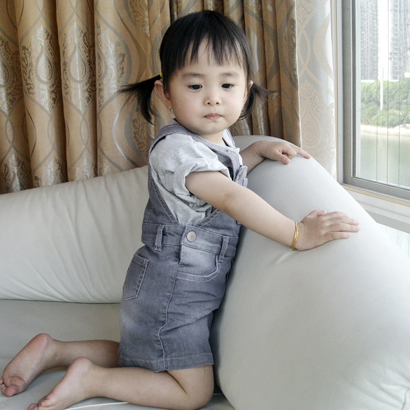 11 Baby Girls Jeans Dresses Denim Jumpsuits Suspender Mini Sundresses Newborn Baby Overalls Bebe Straps A-line Children Clothing