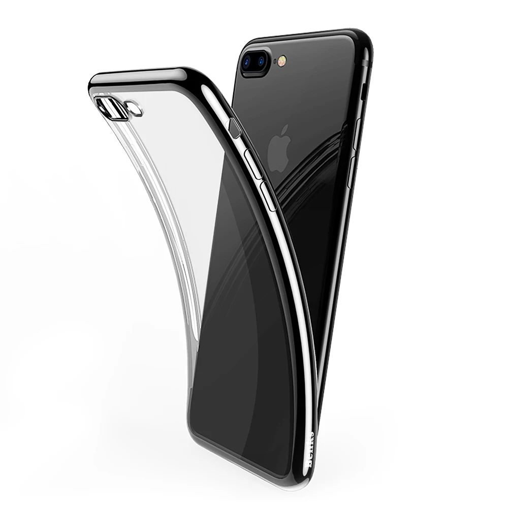 

Luxury Plated Edge Case For iPhone XS Max Xs XR X 8 7 6 6S Plus Cover Cases For iPhone 5 5S SE Plating Soft TPU Protective Case