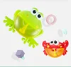 Bubble Crabs Music Baby Bath Toys Kids Pool Swimming Bathtub Soap Machine Automatic Bubble Funny Crabs Frog Bath Music Bubble ► Photo 3/6