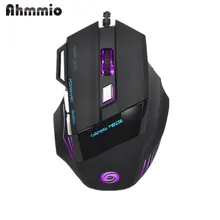 Проводная игровая мышь 5500 dpi Регулируемая 7 кнопок Кабель USB оптическая-Электронная игровая мышь для ПК компьютера ноутбука