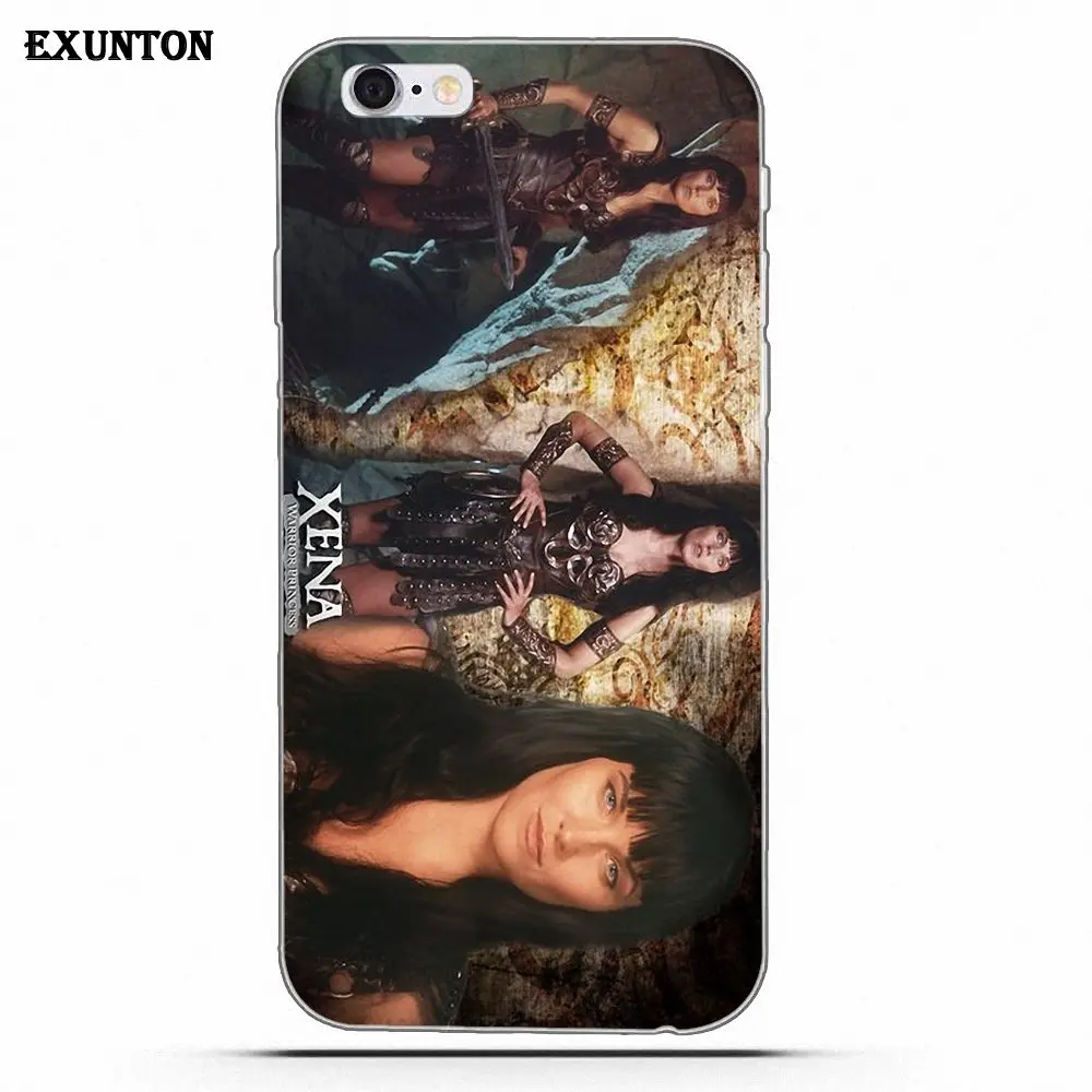 as picture Xena воин принцесса для Apple iPhone 4 4S 5 5C SE 6 6 S 7 8 плюс X Мягкий Силиконовый ТПУ прозрачный чехол Coque - Цвет: as picture