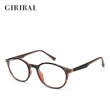 TR90 женские глаз очки с круглой оправой, обувь на высоком каблуке в стиле «Ретро», фирменные, дизайн в ретро стиле, близорукость оптически прозрачный Очки рамка#2-YX0327-3