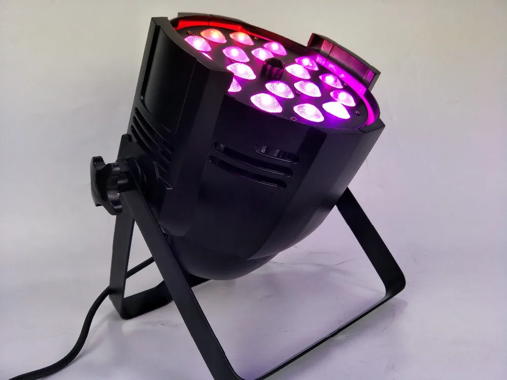 Dmx512 para Disco 2 Pçs e lote 18 18 w Luz Par Levou 64 Zoom dj Projetor 11 High Quality par light