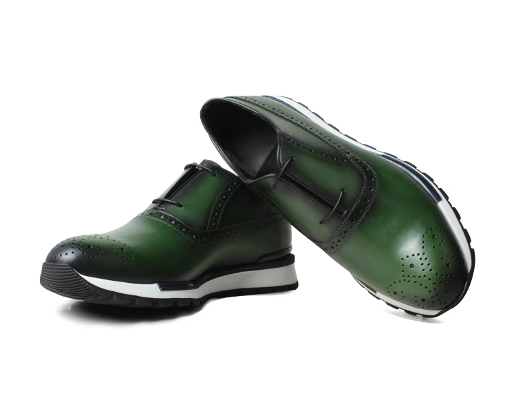 VIKEDUO/Новые летние мужские кроссовки из натуральной кожи; Мужские броги; повседневная обувь для вождения; спортивная обувь; Лидер продаж; Zapatos de Hombre