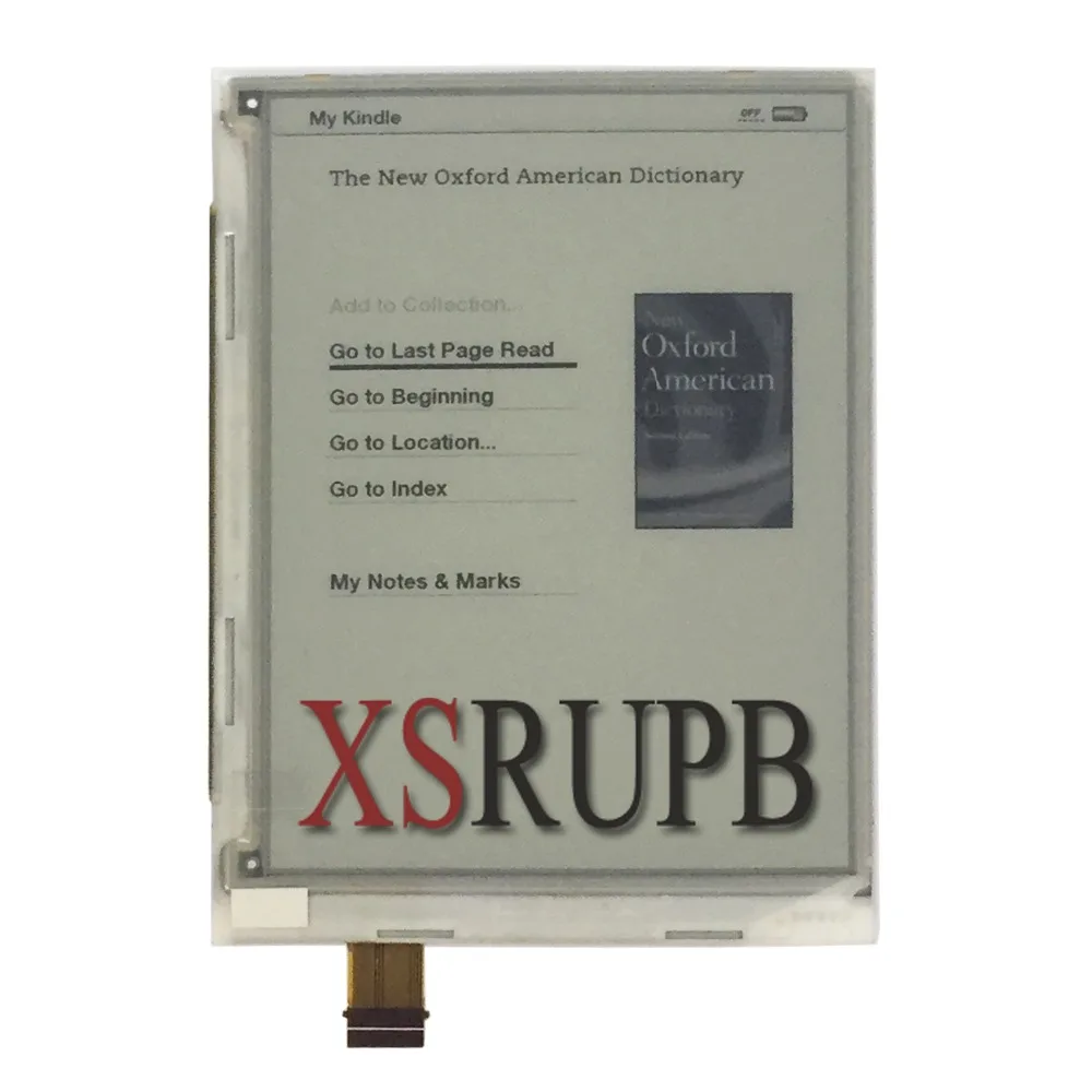 New 6.0'' 39PIN ED060SCA(LF) E ink LCD Screen For Ebook Reader Raspberry Pi Displayin Tablet