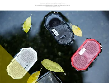 

50pcs Waterproof Outdoor Wireless Bluetooth Speaker Mini Subwoofer Shower Portable speakers Hands-free Mic for Phone