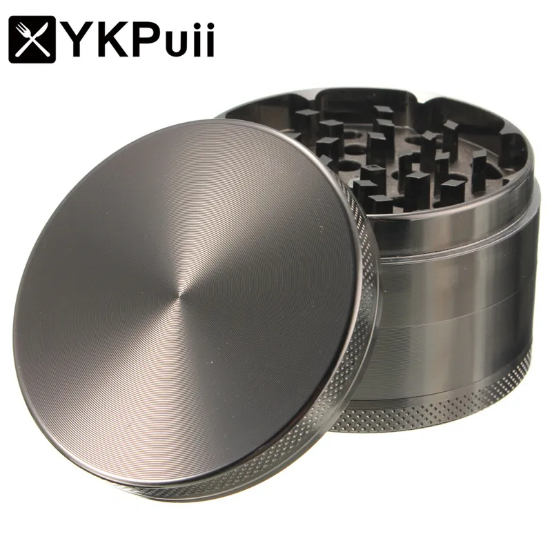 

4 Layers Herb Spice Grinder Metal Magnetic Pollinator 63mm Hand Muller Hookah Pipe Tobacco Smoking Pipe Crusher Smoke Filter