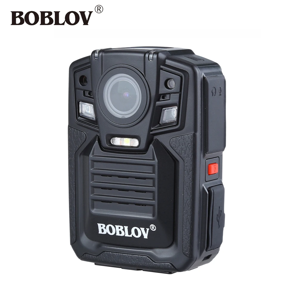 

BOBLOV HD66-02 128GB Ambarella A7 33MP HD 1296P GPS Police Body Camera IR Night Vision 3-4 Hours Video Recorder GPS
