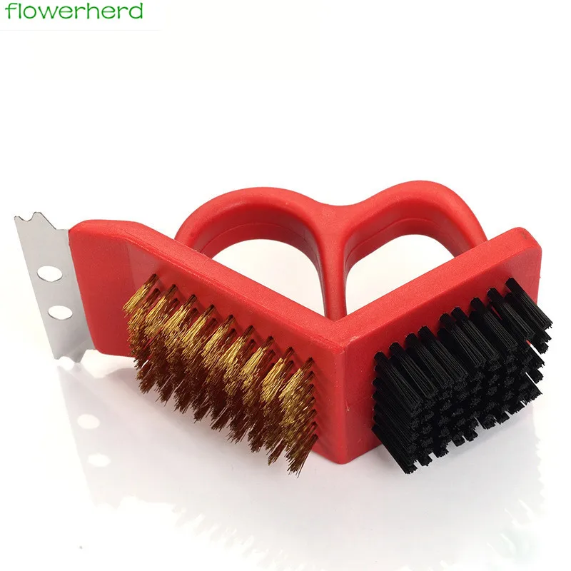 high Grade BBQ Grill Brush Pro deep clean steel brush Cleaning Brushes Barbecue CleanerCleaning