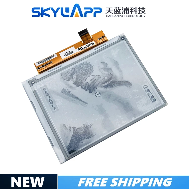 

6inch LCD DISPLAY SCREEN For Prestigio Nobile PER3464B MultiReader 3464 PER3464BC Ebook Free Shipping