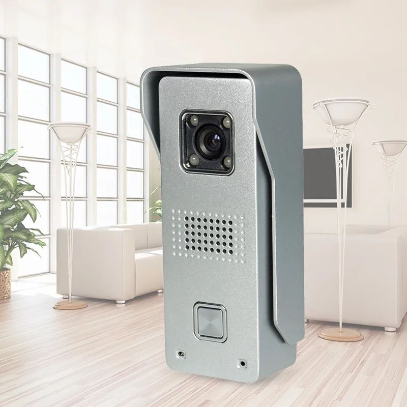 Вход машина Цвет видео звонок Открытый CMOS ИК Камера с Ночное видение Водонепроницаемый видео двери телефон для внутренней Системы