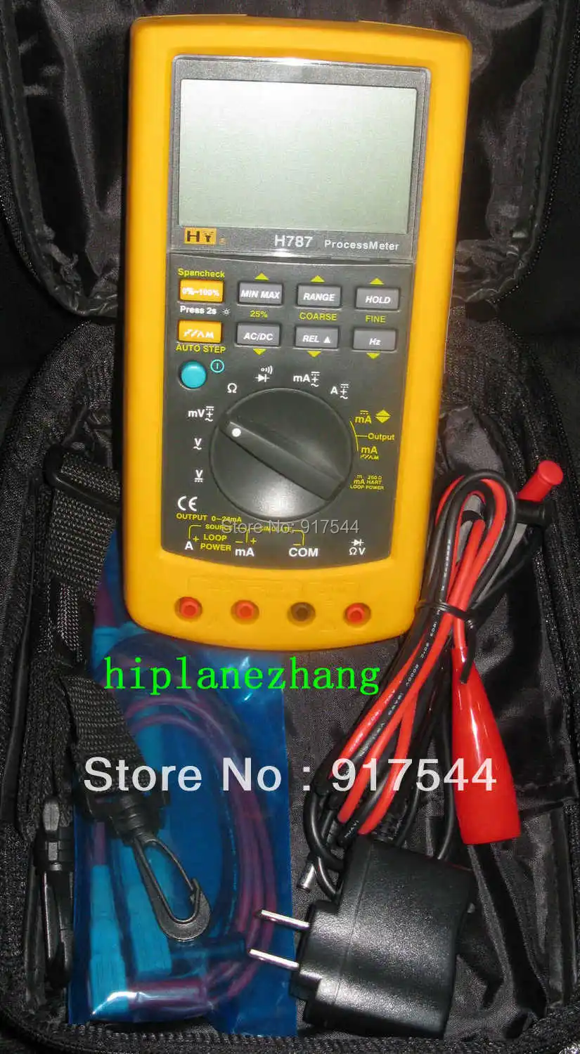 DC Current Source 0 20mA Process Loop Calibrator & True RMS Multimeter ...