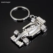 Четыре колеса F1 гоночный брелок стильный спортивный автомобиль брелок для Ferrari mercedes Maserati BMW брелок мужской кулон брелок