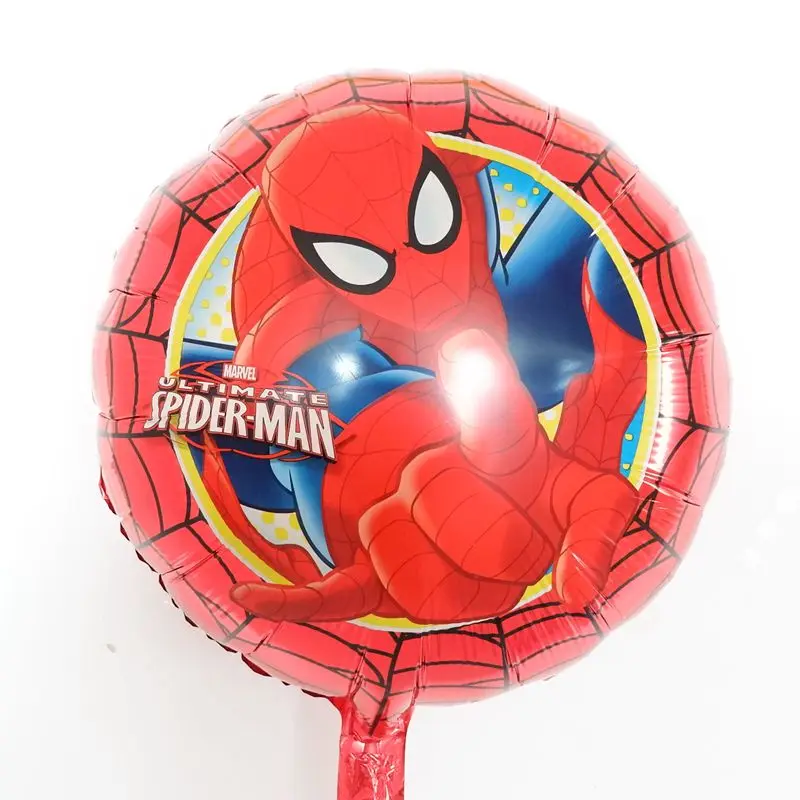 

1pcs 18inch Spiderman Foil Balloons Spiderman Birthday Decorations Ballons Kids Baby Boy Party Decoration Toys Air Balls baloes