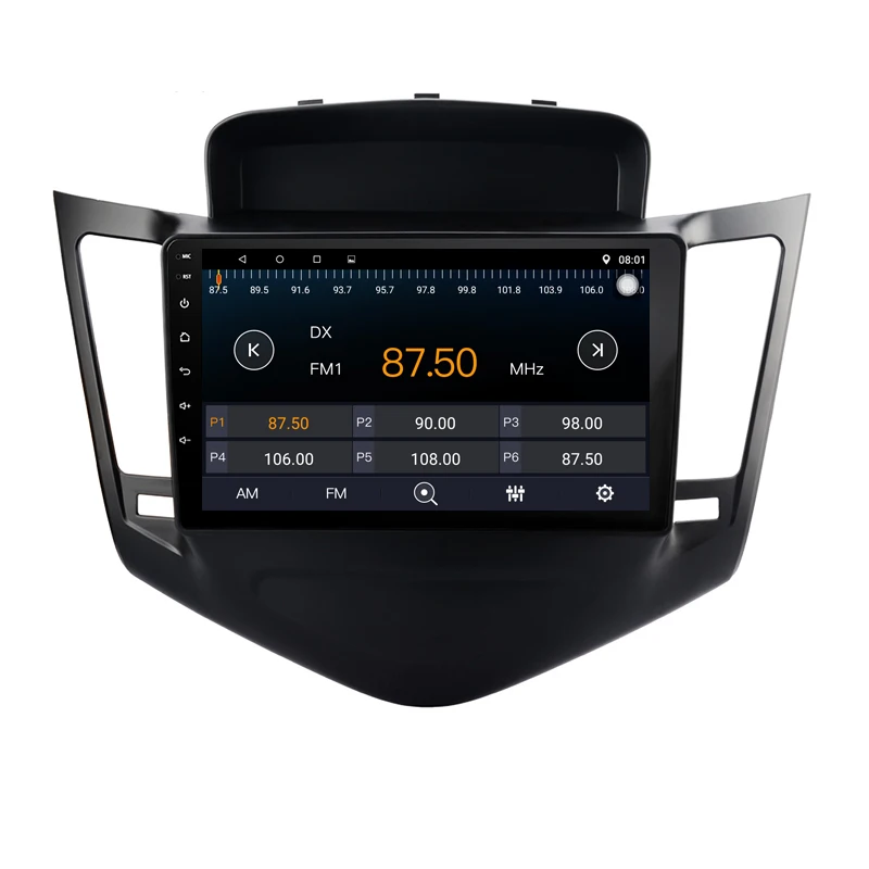Sale Android 9.1 Car Radio Multimedia DVD Player For Chevrolet Cruze 2009-2013 2 din gps navigation with steering wheel Stereo 2
