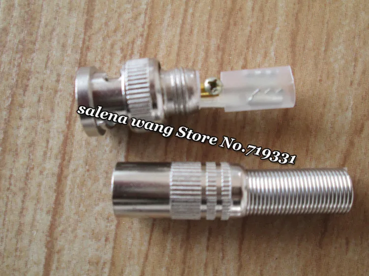 

Without Welding BNC US Pure Copper Video Connector Welding Q9 Surveillance Video Head 75-5 BNC Free Welding