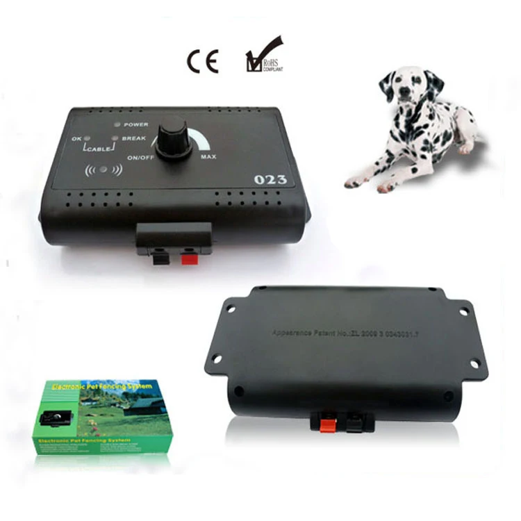 

Electric Fence for Dog Wireless Contral Electronic Pet Fence System Pet Trainer Machine Security Kit for Dog Alarm System
