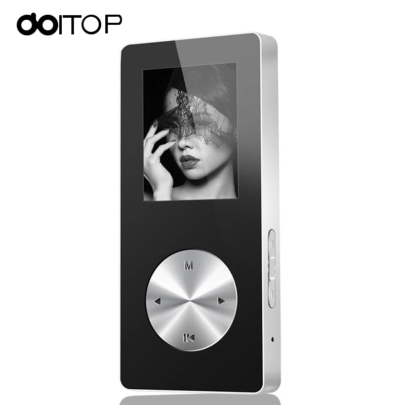 

DOITOP BT MP3 MP4 Player Hifi MP4 Player Full Metal Sport Mini Walkman With Speaker Support TFCard FM Watch Game Recorder